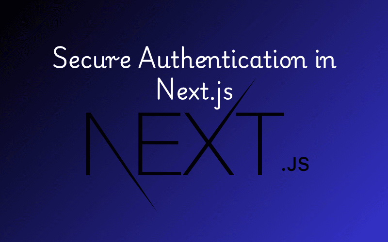Implementing JWT Authentication with HTTP-Only Cookies in Next.js App Router